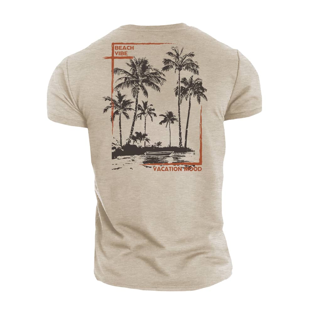 Vacation Mood Cotton T-Shirt