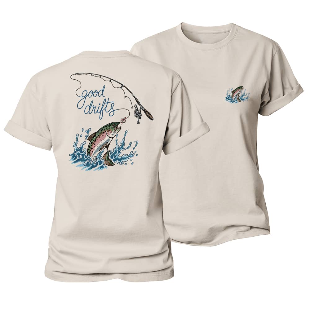 Good Drifts Waves Women's Cotton T-Shirt