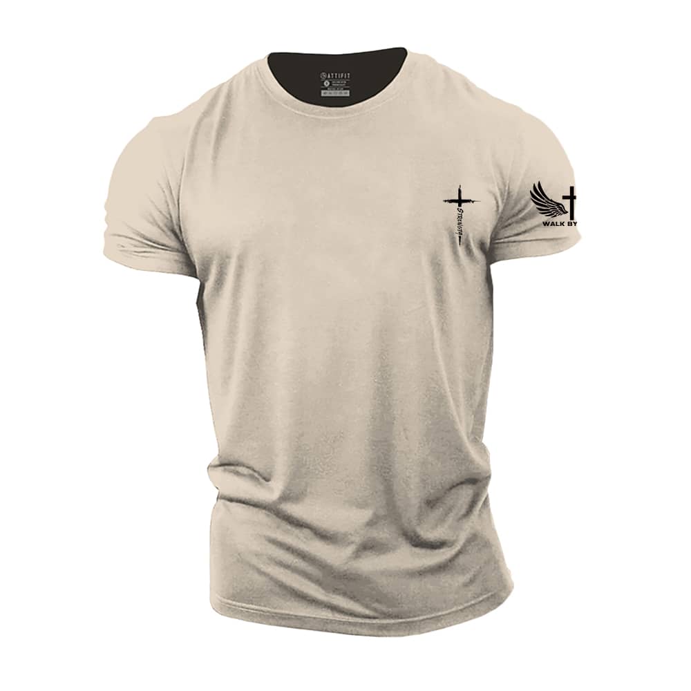 Mini Strength Cross Cotton T-Shirt