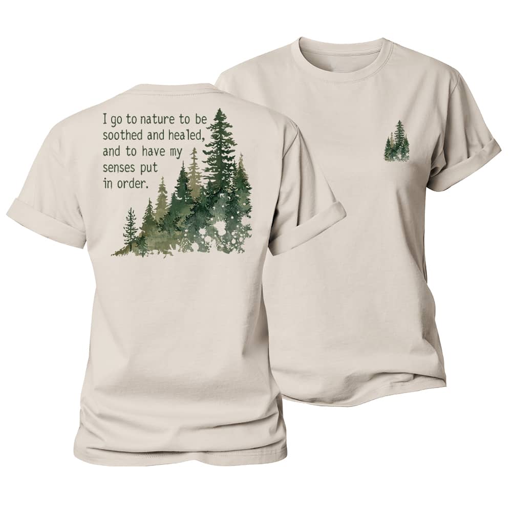 Go To Nature Women's Cotton T-Shirt