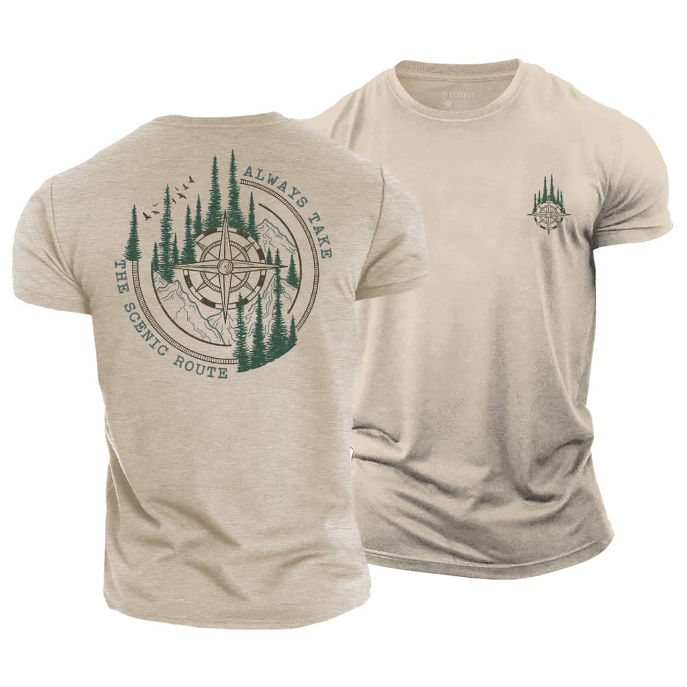 Scenic Route Cotton T-Shirt