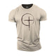 Simple Cross Cotton T-Shirt