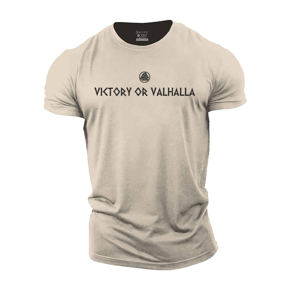 Victory Or Valhalla Cotton T-Shirt