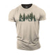 Deer In Forest Cotton T-Shirt