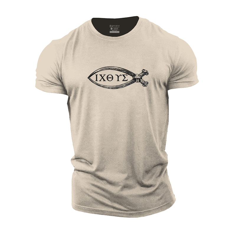 Nail Ichthys Cotton T-Shirt
