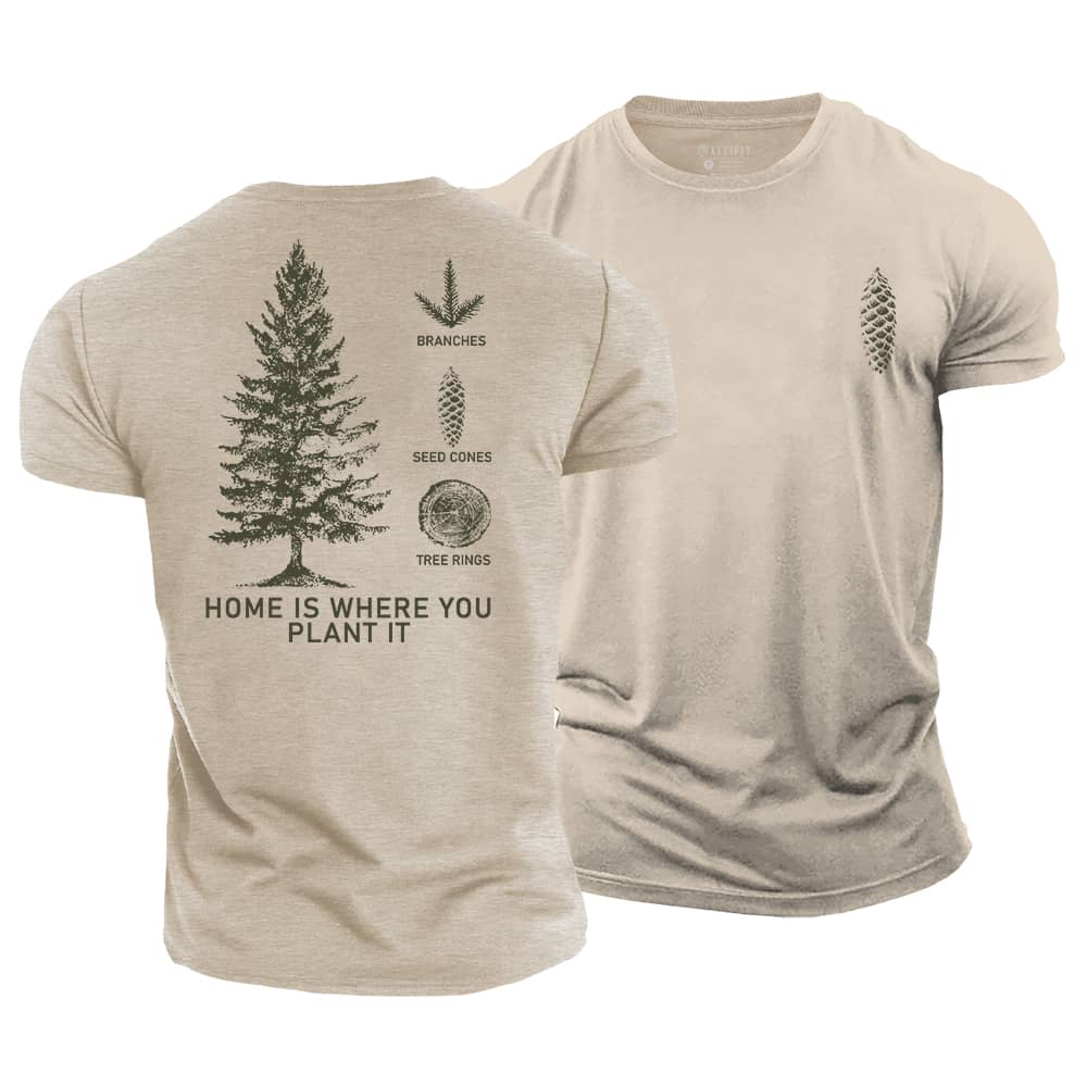 Plant Roots Cotton T-Shirt
