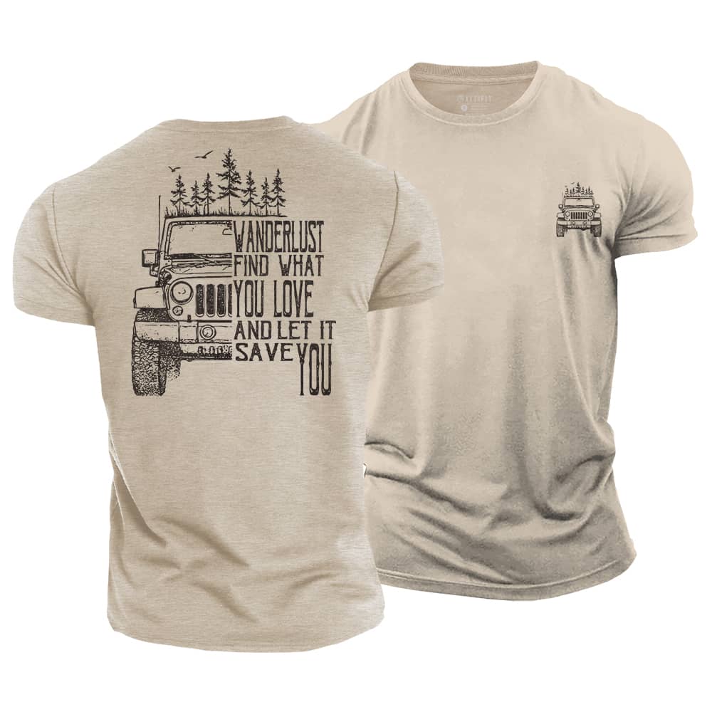 Wanderlust Soul Cotton T-Shirt