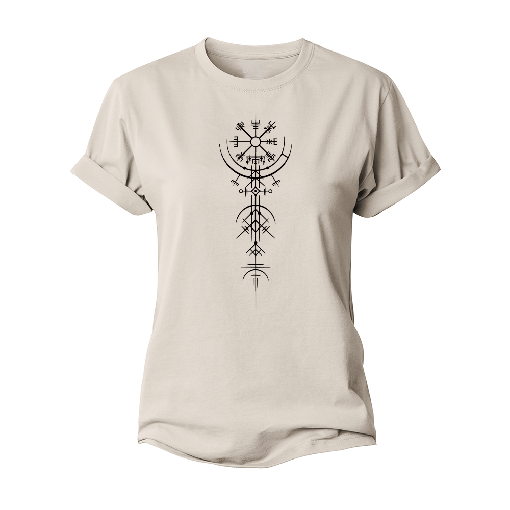 Vikings Compass Women's Cotton T-Shirt