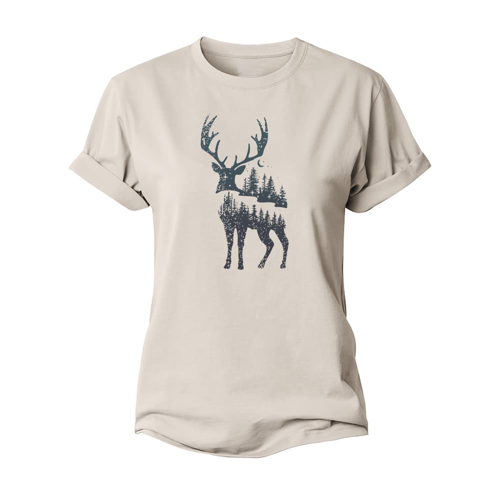 Christmas Forest Women's Cotton T-Shirt