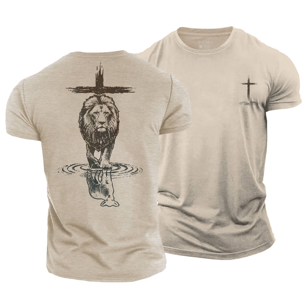 Power and Peace Faith Cotton T-Shirt