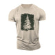 Pine Silhouette Cotton T-Shirt