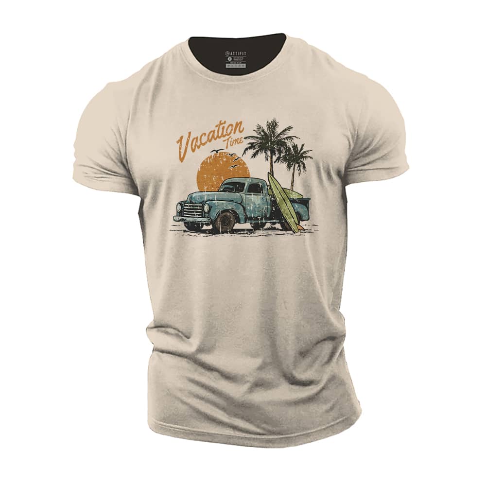 Vacation Time Cotton T-Shirt