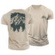 Mountain Tree Silhouette Cotton T-Shirt
