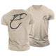 Fish And Hook Cotton T-Shirt