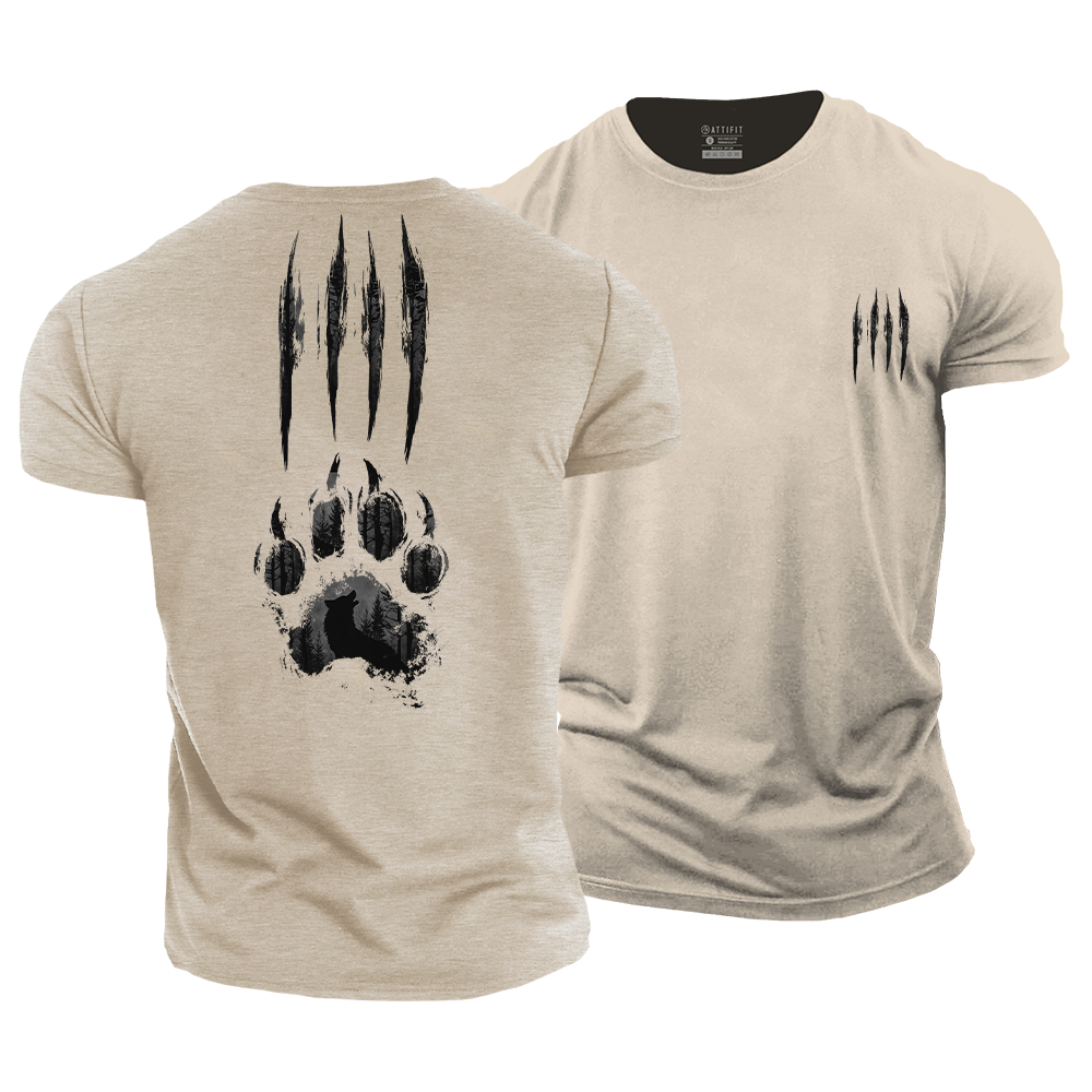 Wolf Claw Landscape Cotton T-Shirt