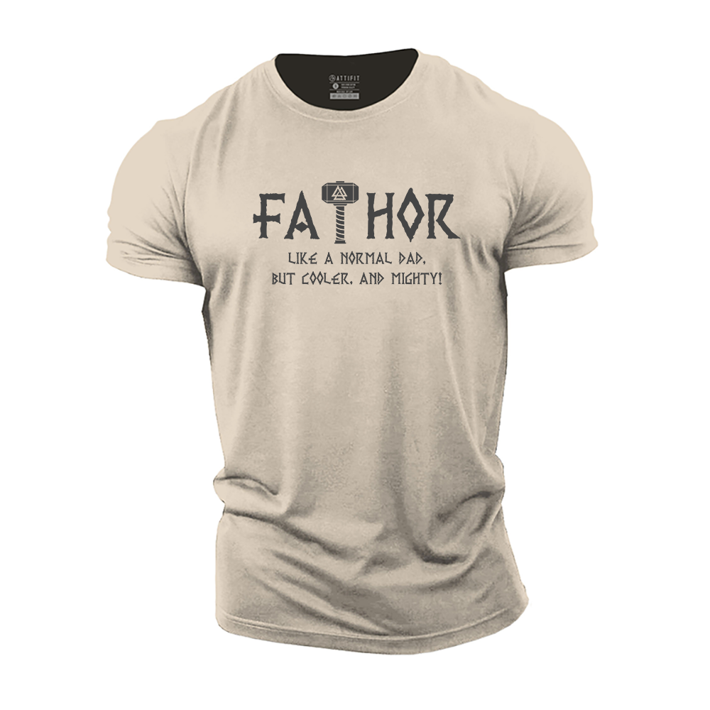 Viking Father Cotton T-Shirt