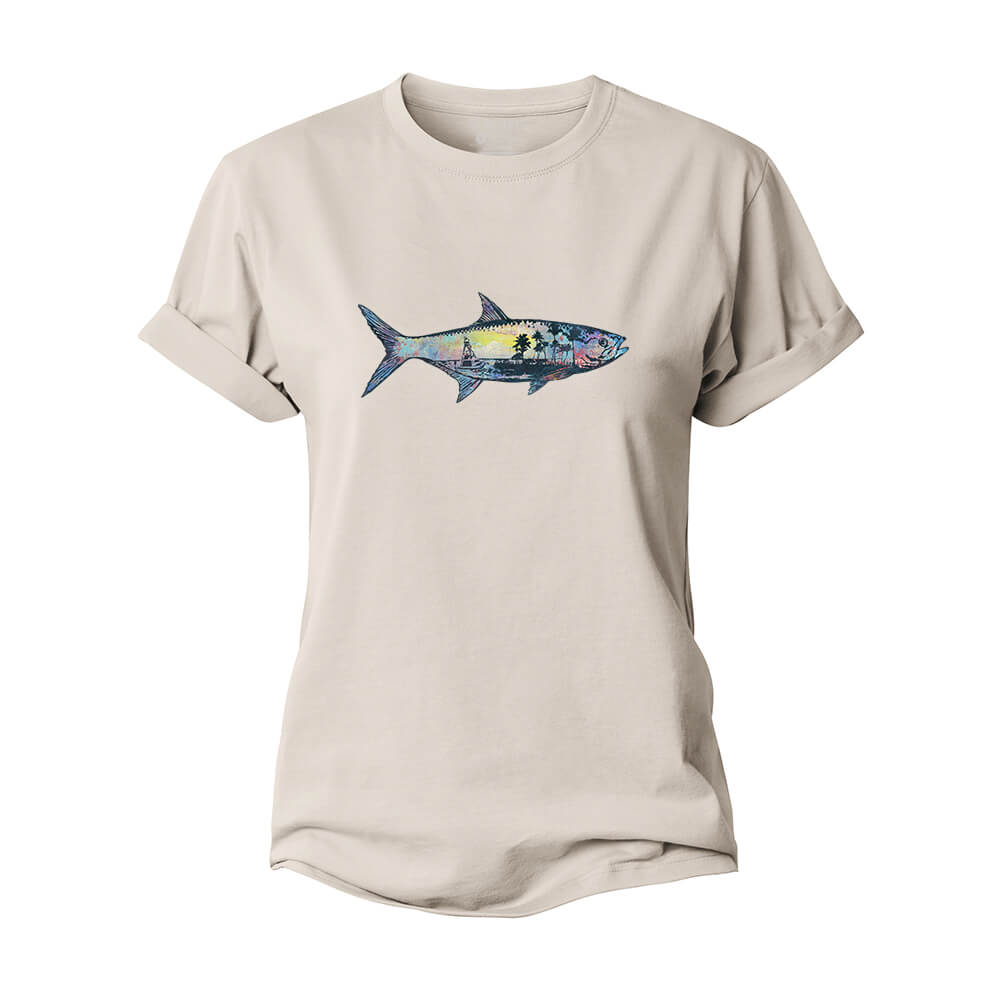 Seaside Fish Women's Cotton T-Shirt