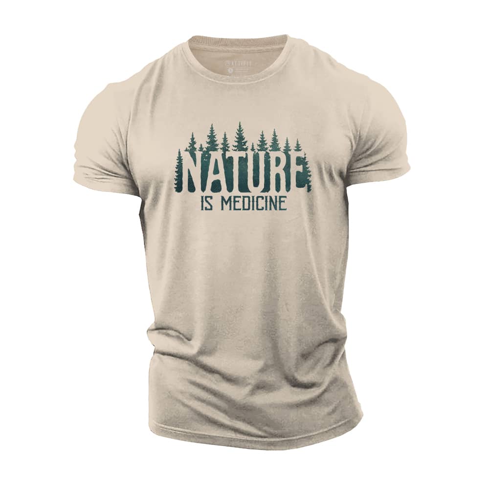 Nature Is Medicine Cotton T-Shirt