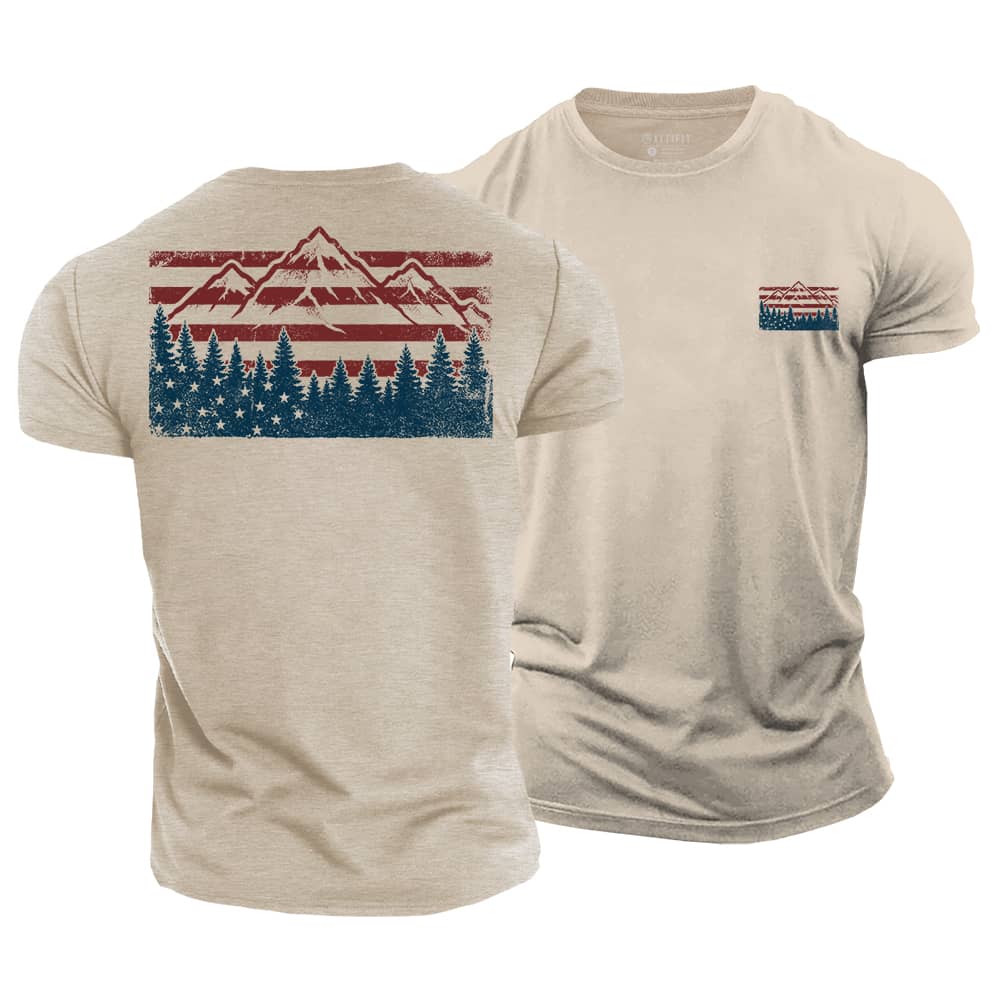 Free Mountain Cotton T-Shirt