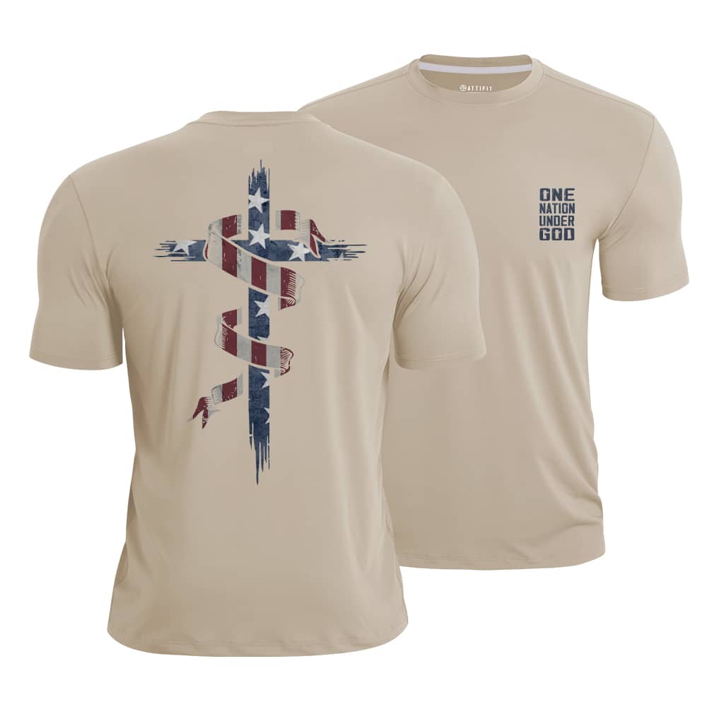 One Nation Cross Quick-Dry T-Shirt