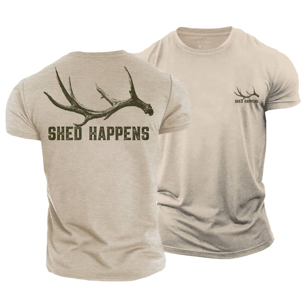 Shed Happens Cotton T-Shirt