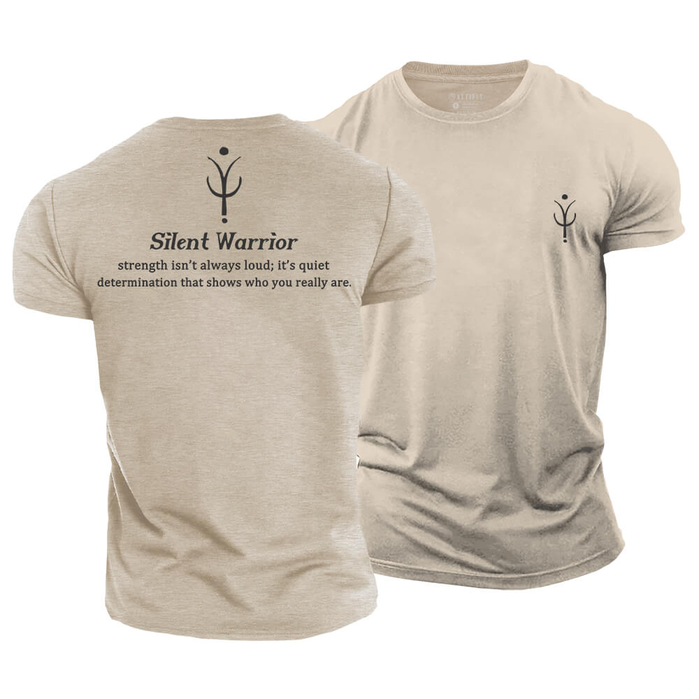 Silent Warrior Cotton T-Shirt