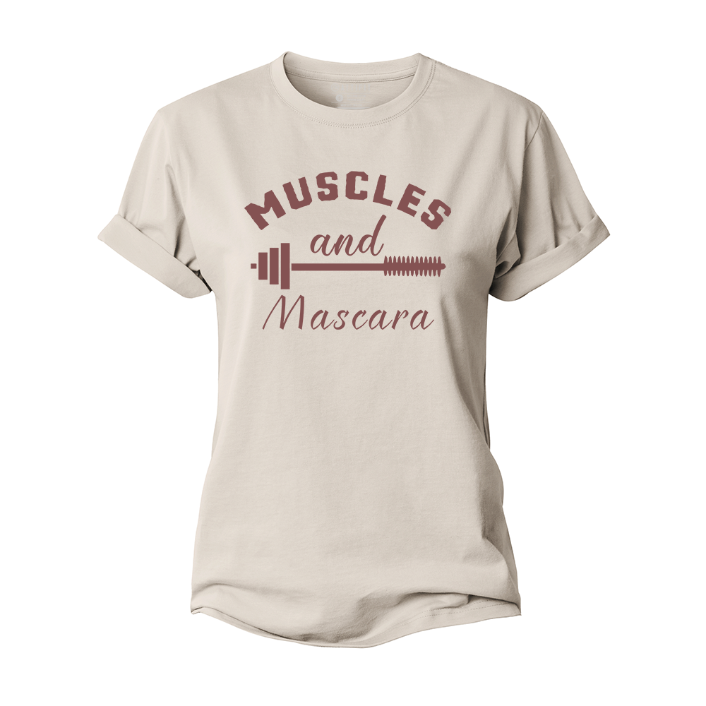 Muscles And Mascara Women's Cotton T-Shirt