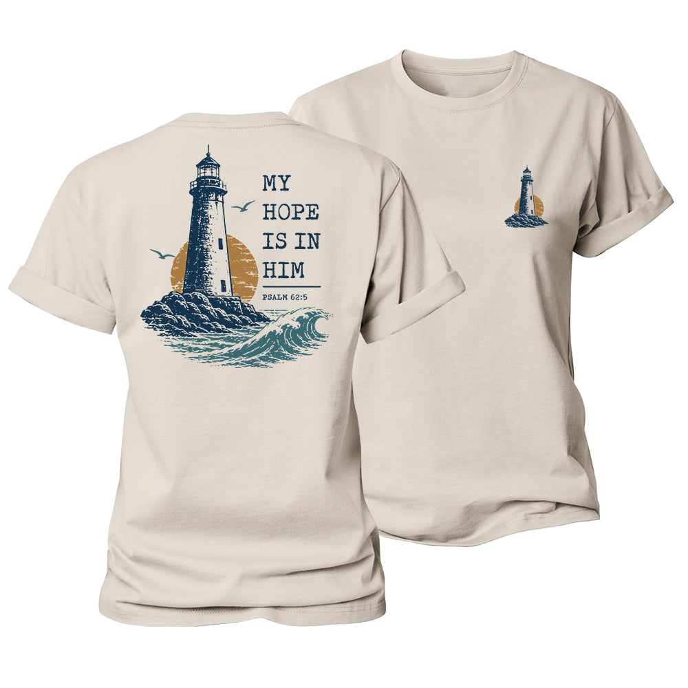 My Hope Is in Him Women's Cotton T-Shirt
