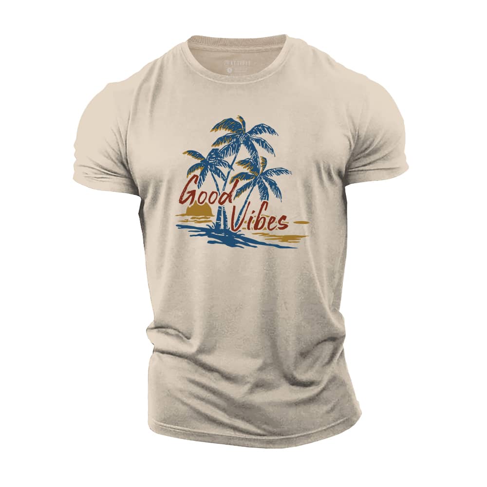 Good Vibes Palm Cotton T-Shirt