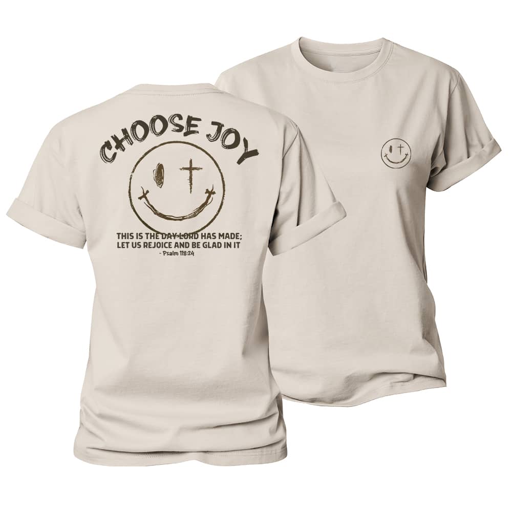 Choose Joy Women's Cotton T-Shirt