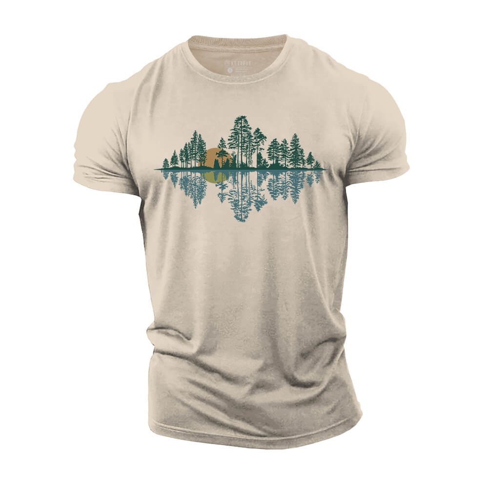 Lakeside Forest Cotton T-Shirt