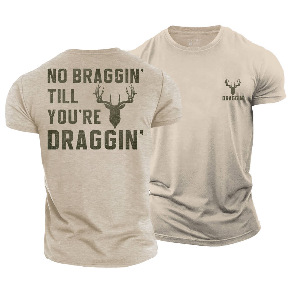 No Bragging Cotton T-Shirt