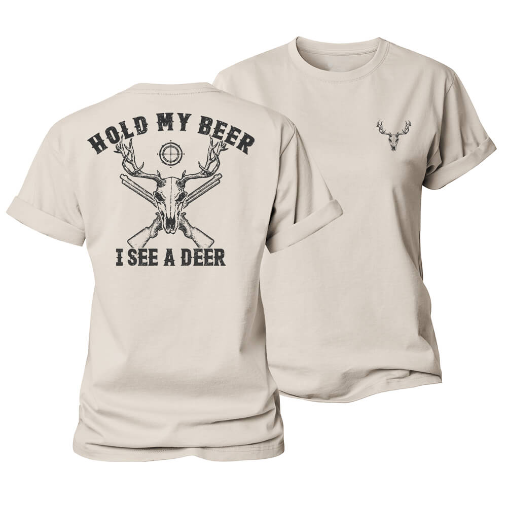 I See a Deer Women's Cotton T-Shirt