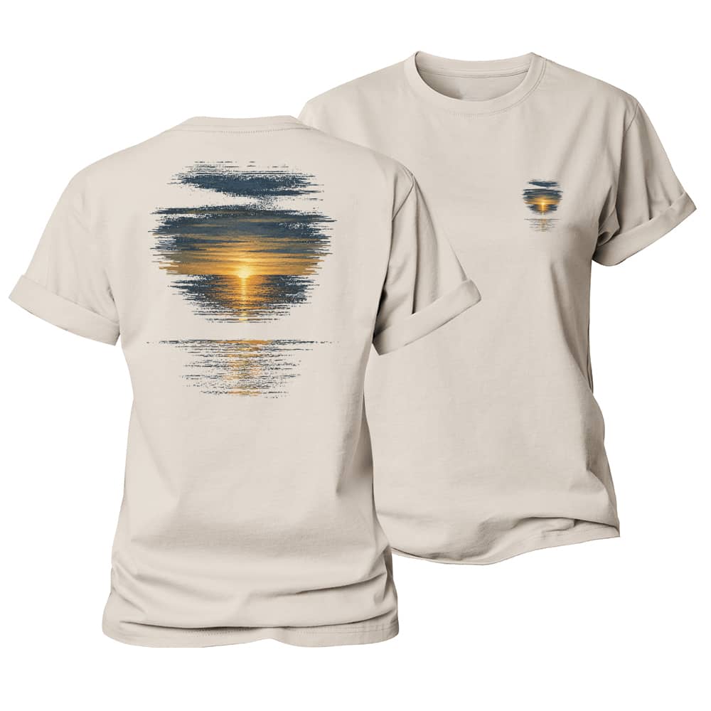 Ocean Afterglow Women's Cotton T-Shirt