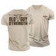 Old Guy Strength Cotton T-Shirt