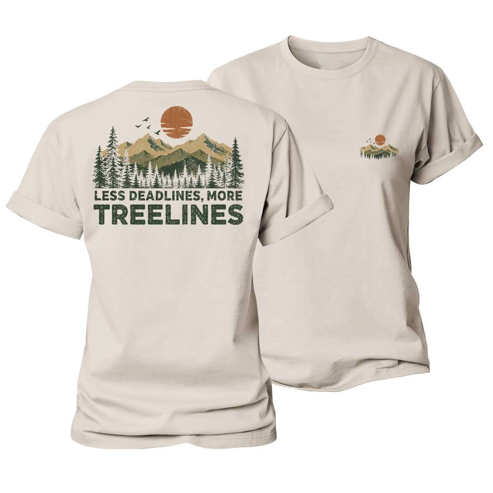 More Treelines Women's Cotton T-Shirt