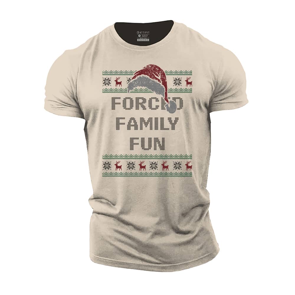 Forced Family Fun Cotton T-Shirt