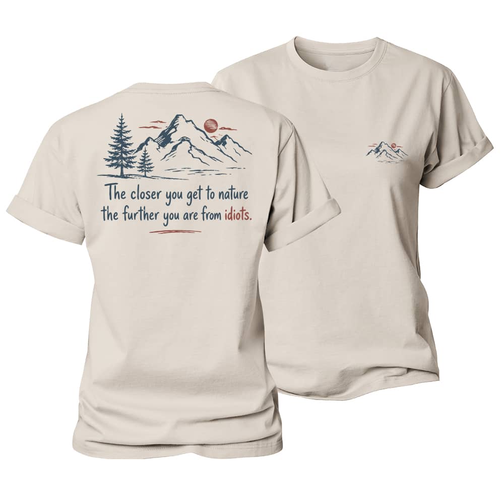 Close To Nature Women's Cotton T-Shirt