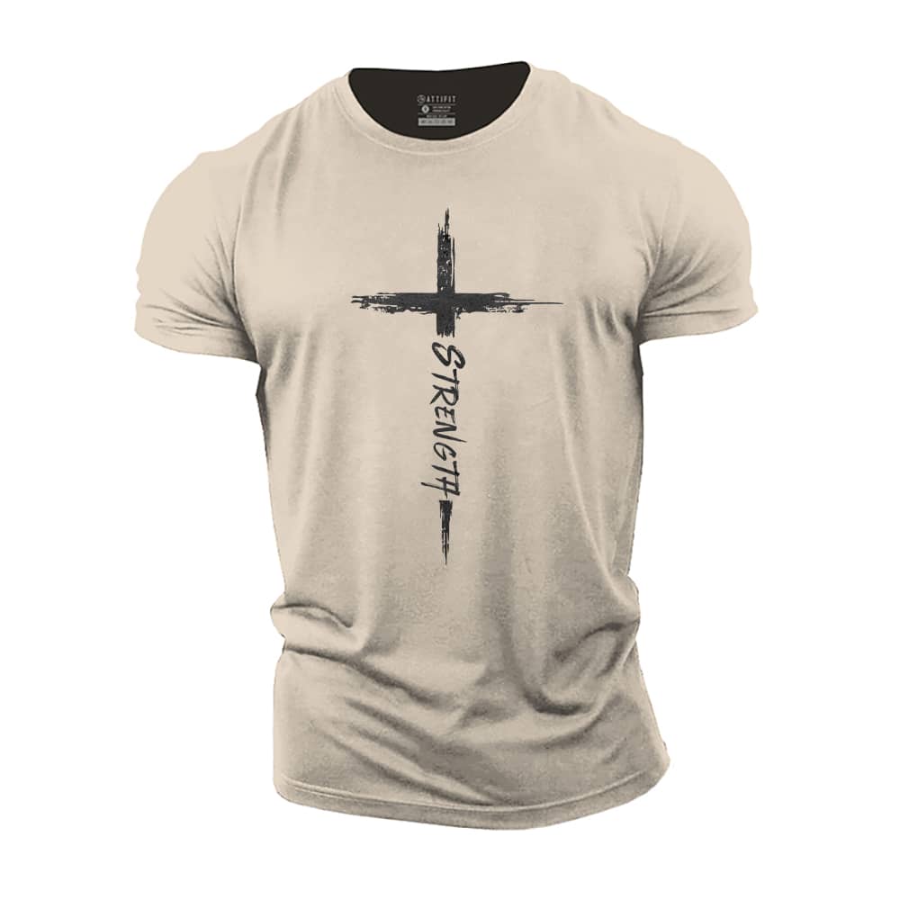 Strength Cross Cotton T-Shirt