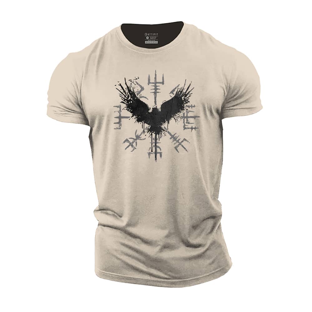 Eagle Compass Cotton T-Shirt