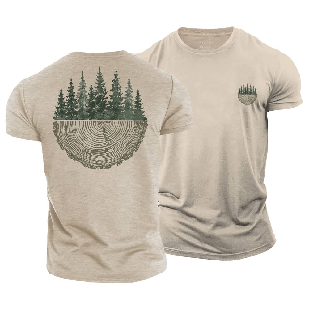 Forest Ring Cotton T-Shirt