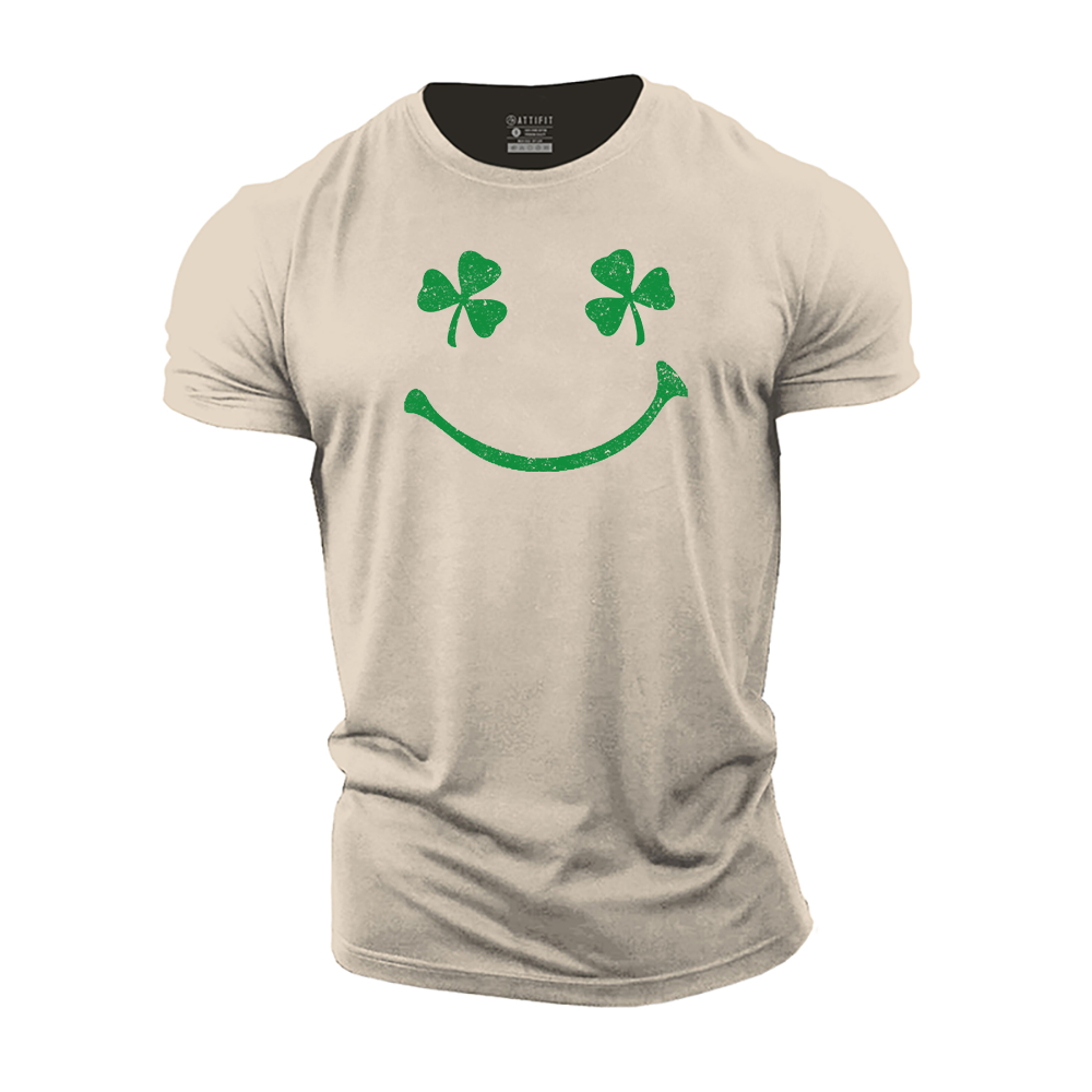 Lucky Smiley Cotton T-Shirt