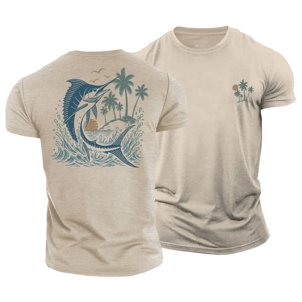 Island Splash Cotton T-Shirt