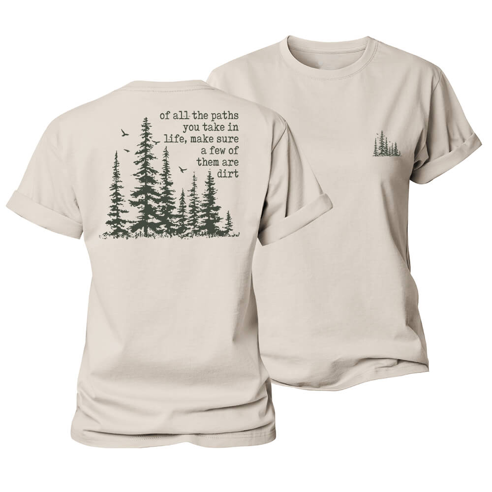 Dirt Path Women's Cotton T-Shirt