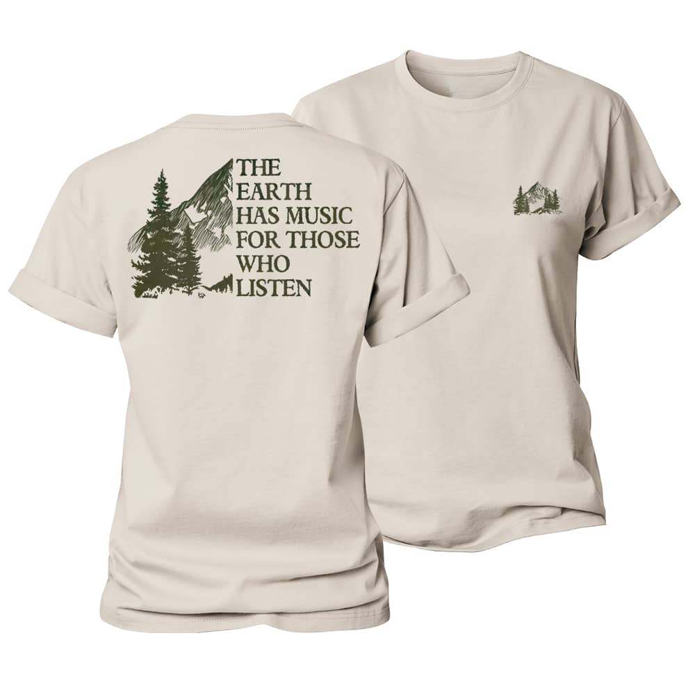 Earth Music Women's Cotton T-Shirt