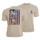 Sunset Palm Flag Quick-Dry T-Shirt
