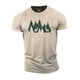 Christmas Forest Deer Cotton T-Shirt