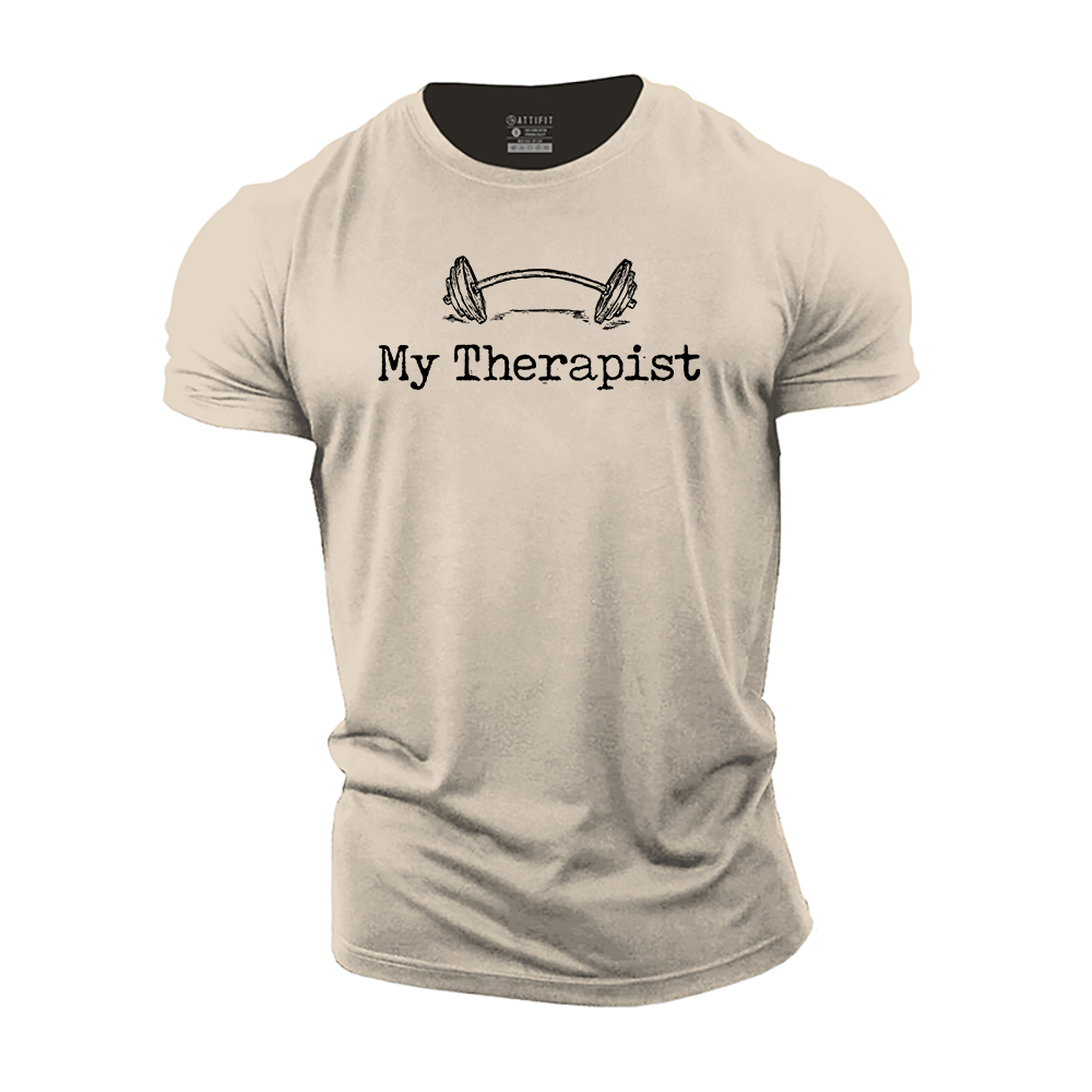 My Therapist Cotton T-Shirt