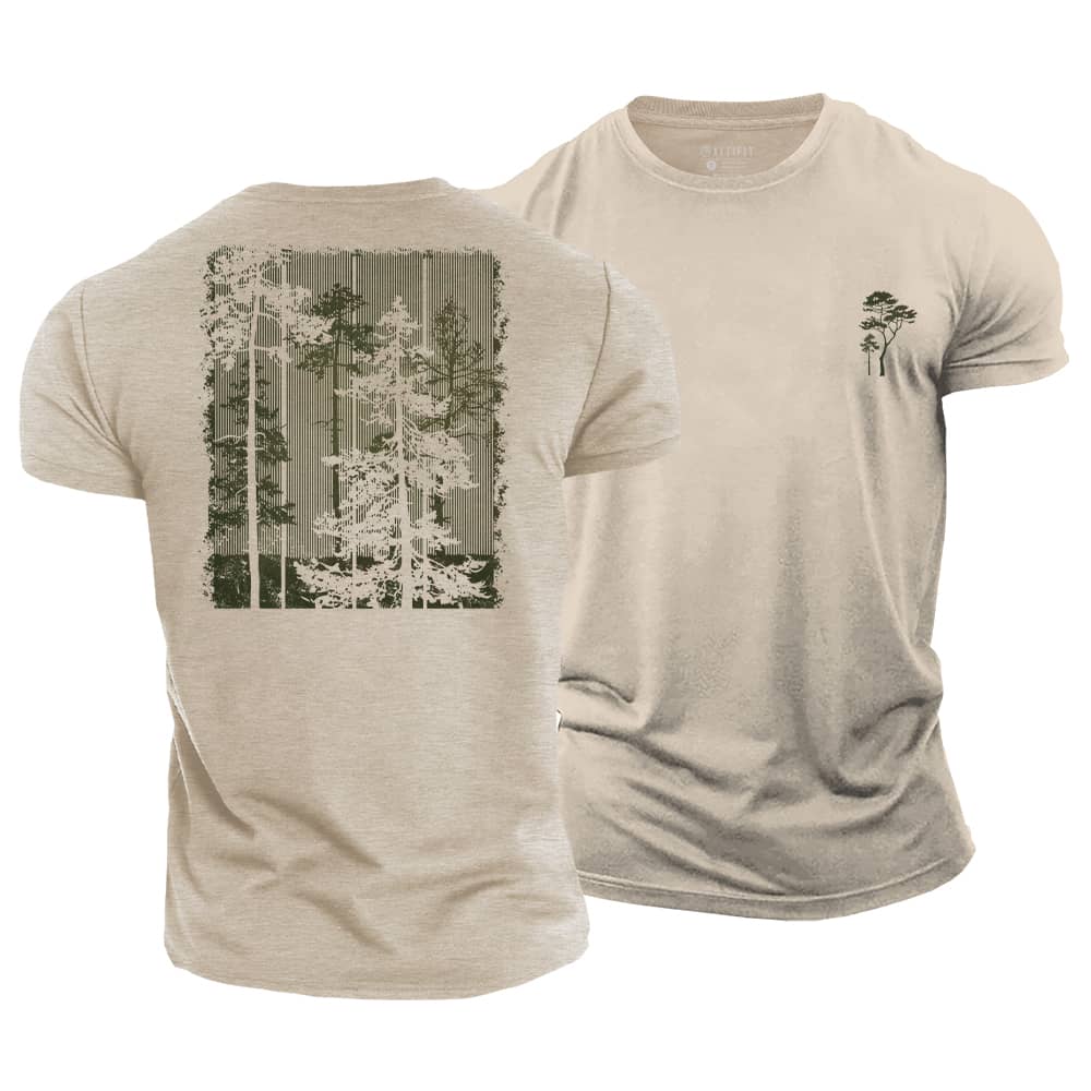 Forest Shade Cotton T-Shirt