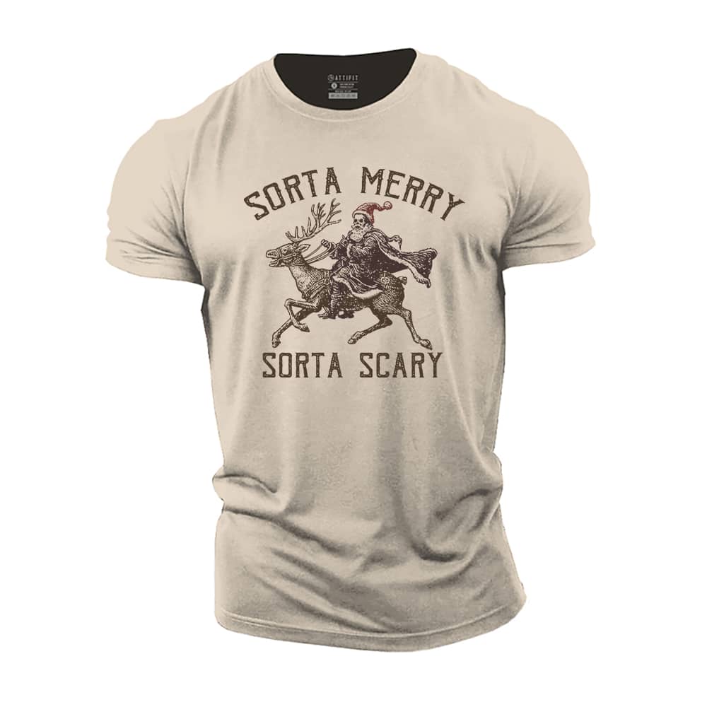 Merry And Scary Cotton T-Shirt